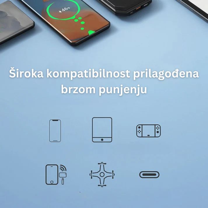 4 U 1 SUPER BRZI PUNJAČ ZA AUTO SA PODESIVIM KABLOVIMA
